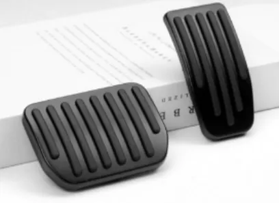 Ergonomic Accelerator/Brake Pedal Unit With Footrest - 6061-T6 Aluminum for Longevity photo-3