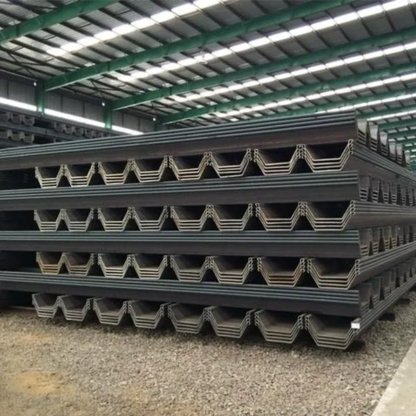 U-Shaped Cold-Formed Galvanized Hot-Rolled Steel Sheet Piles Q235B Grade AiSi Standard Model N-008 Steel Sheet Pile photo-2