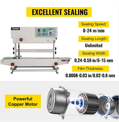 Auto Horizontal Sealer Continuous Automatic Vacuum Sealed Machine