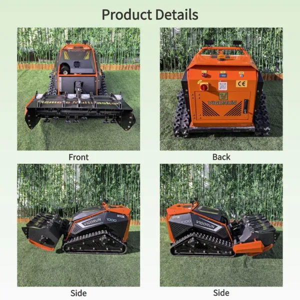 Vigorun Tracked Lawn Mower Hazard-Free Work Solution MTSK1000 Mower for Large Landscapes photo-4