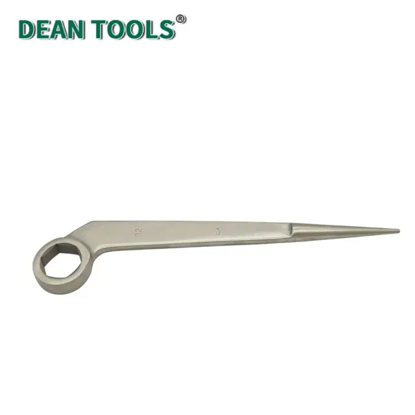 Non-Sparking Offset Hex Wrench Beryllium Copper Alloy Construction Spud Wrench photo-2