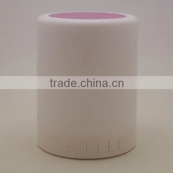 Cylindrical OE-1603 New Arrival Item Alarm Clock BLUETOOTH SPEAKER 122MM