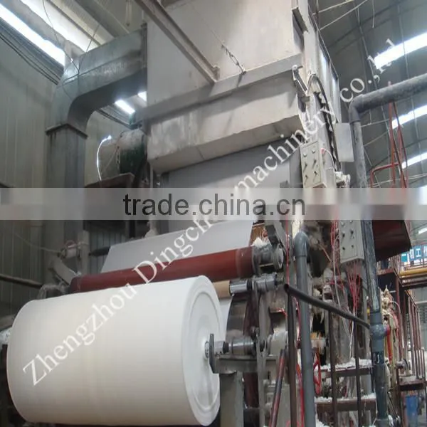 Dingchen 1880mm Toilet Paper Roll Making Machine Paper Production photo-3