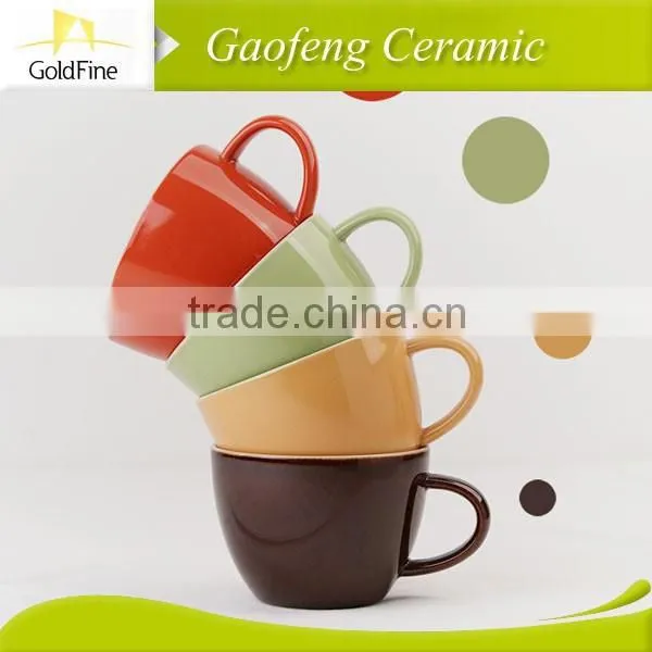 250ML Colorful Coated Mug/ White Glazed Mug photo-6