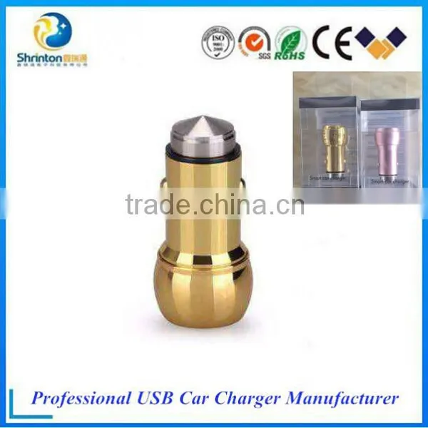 High Quality REMAX Durable 5V 2.1A Car Charger Usb Car Charger 2 Port for IPhone and Macbook photo-3