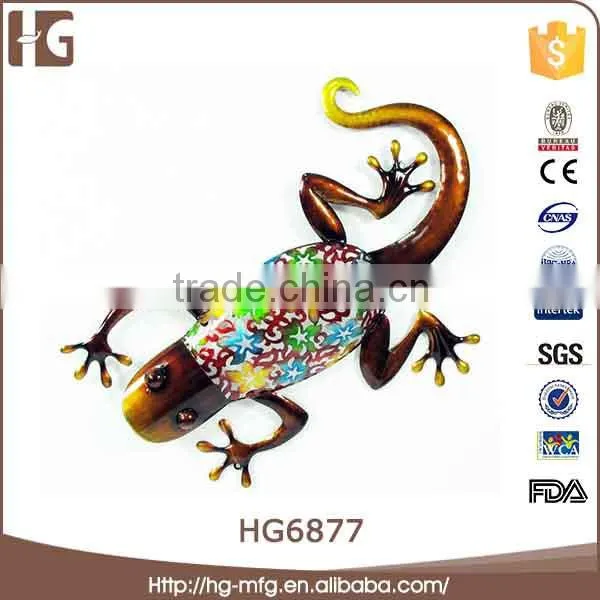 Fashion Gecko Craft Metal Wall Decoration photo-5