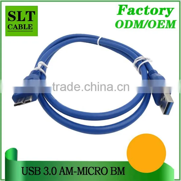 SLT Superspeed USB 3.0 Cable Connector Micro B Male to A Type Male photo-2