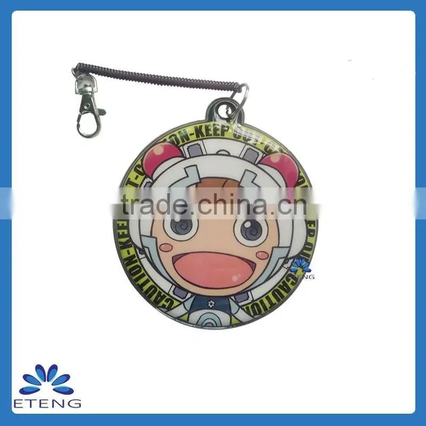 Promotion Sale Custom Key Ring Plastic Card Holder