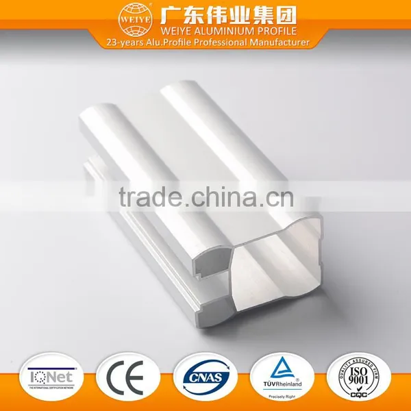 Aluminium Alloy Doors and Windows Frames System Extrusion Profiles Factory