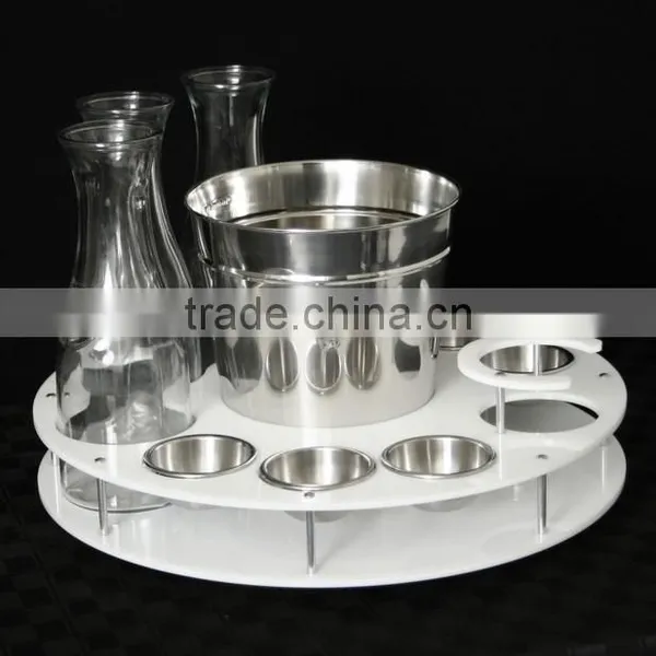 2015 Customized Acrylic Bottle Service Trays photo-3