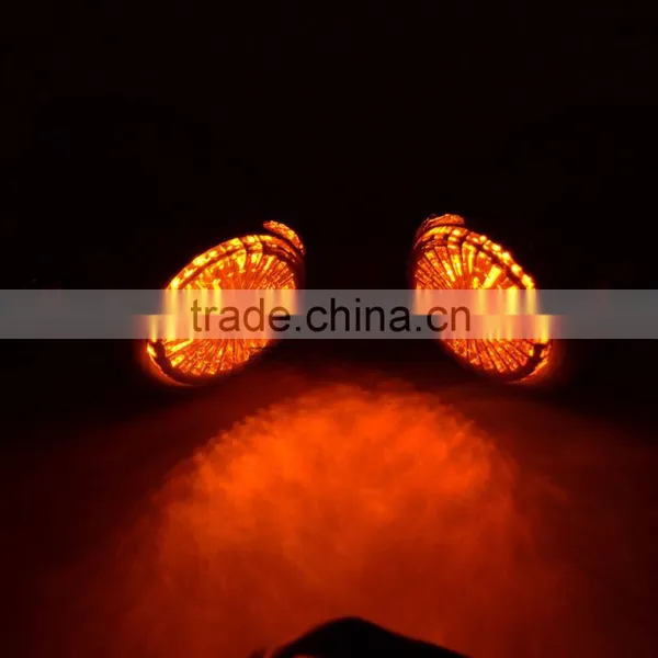 BJ-SL-059 Aftermarket Black 12V Motorcycle Led Turn Signal Light for Harley Davidson photo-2
