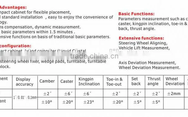 Hot Sales! SP-G6T 3D Alignment Equipment CE photo-5