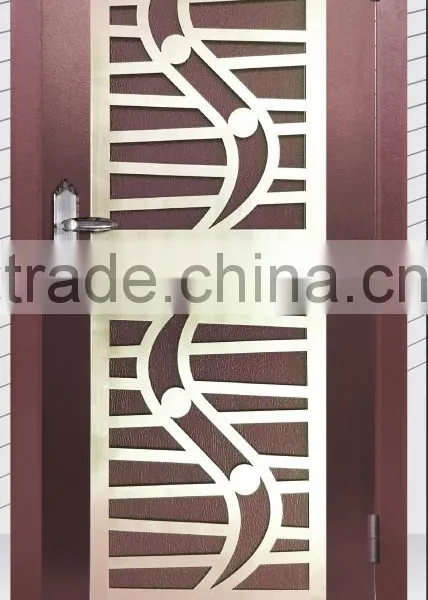 P1-SS97 Stainless Steel Design Security Door Made From Malaysia