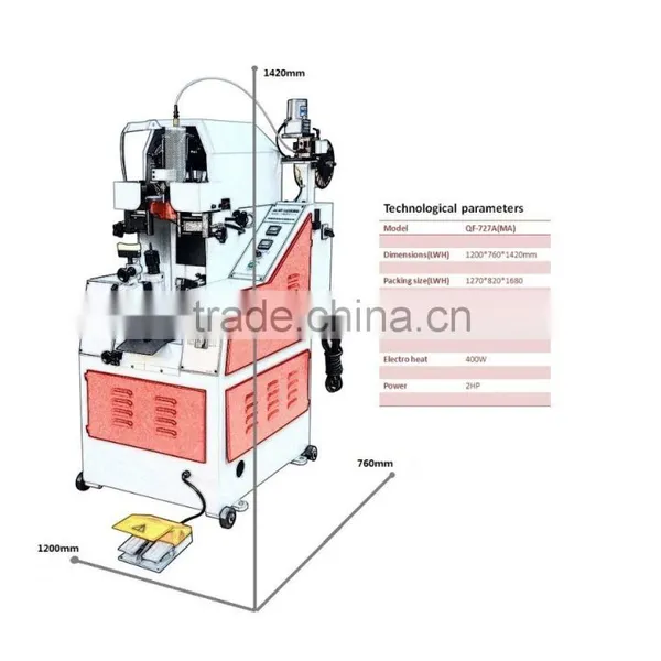Practical Professional Making Machinery Heel Lasting Equipment QF - 727A(MA) photo-2