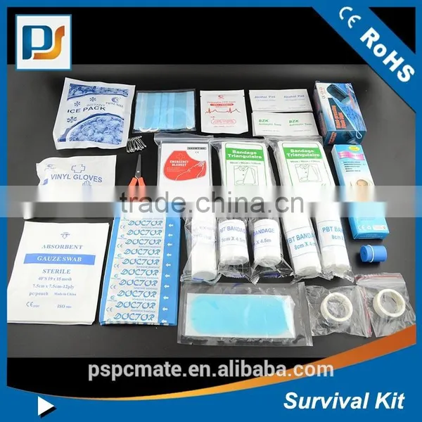 Outdoor First Aid Kit Bag Emergency Medical Travel Home Survival Sports photo-4