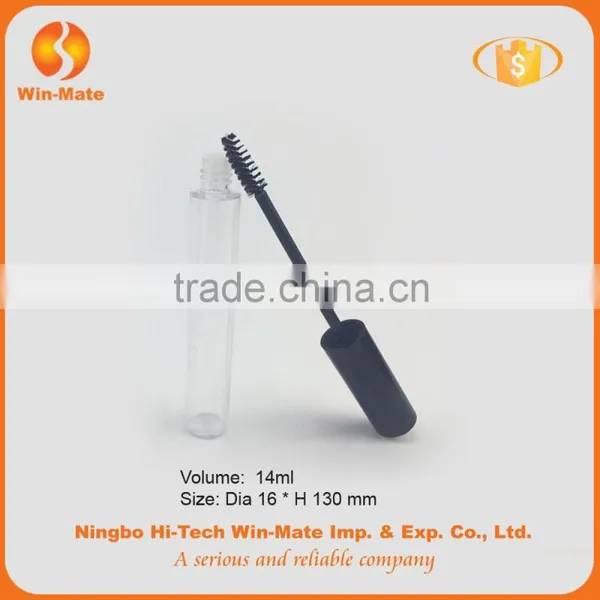 New Style Cylinderical Hyaline Empty Plastic 1.6*13cm Mascara Case photo-3