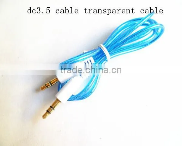 DC3.5 Transparent Cable Data Link Six Colors photo-6