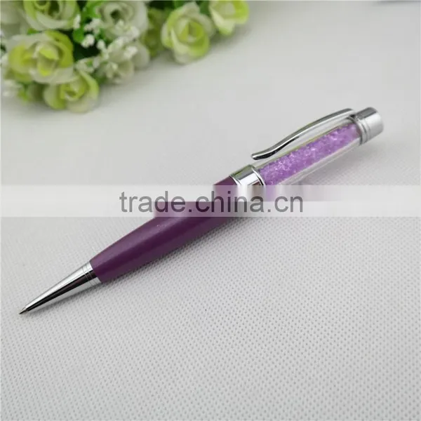 TCR-0802 Fat Novelty Crystal Ball Pen , 3 in 1 Crystal Pen With Usb Drive photo-4