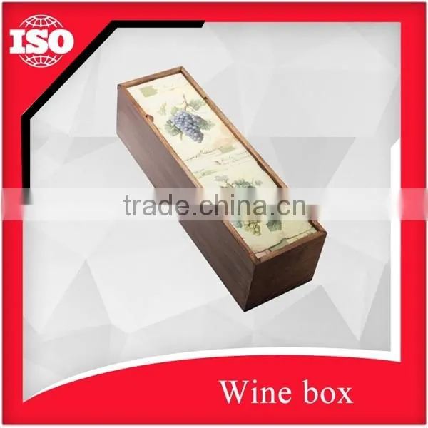 Lacquer Wood Wine Box for Single photo-5