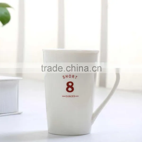 White Ceramic Mug for Promotion photo-4