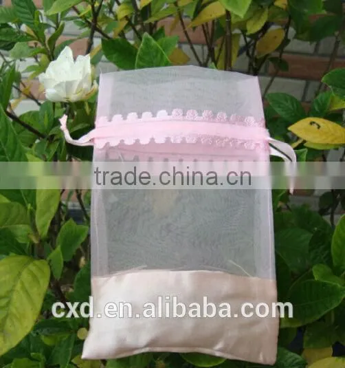 Organza,satin,microfiber,velvet,organza Material and Recyclable Feature Personalized Organza Bags photo-4