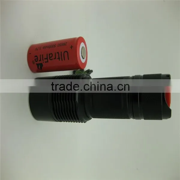 Chinese Zoom Flashlight Led With Mount, Torchlight photo-6