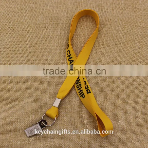 Fashion Promotion Gift Polyester Lanyard With ID Badge Holder for Sale photo-3