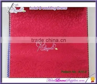 Dia-126"(320cm) Rose Pattern Polyester Jacquard Tablecloths for Table Decorations-Jacquard Pattern No. A15-1,2,3,4 photo-3
