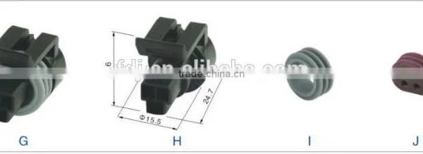 Auto 3 Pin Electrical Auto Waterproof Cable Wire Connectors photo-3