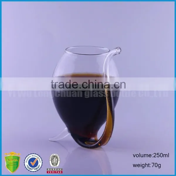 Wholesale Long Sucking Cups Red Vampire Wine Glass for Bar Drinkware photo-2