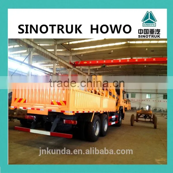 New Condition Howo 25 Ton Cargo Truck With 10 Ton XCMG Truck Crane for Sale Quality Choice photo-3