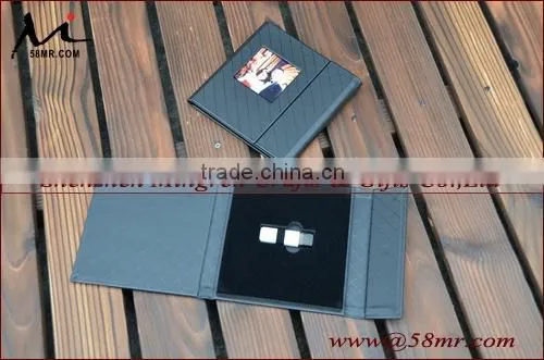 Wedding Fabric Linen DVD USB Case