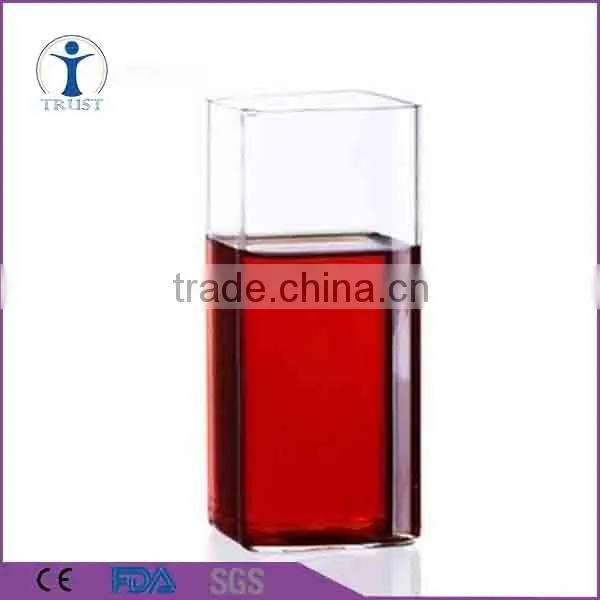 Personalized Square Drinking Water Glass photo-2