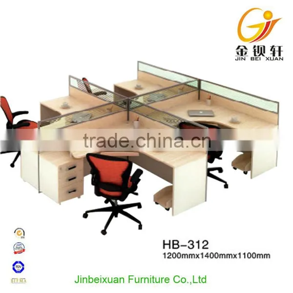 Office Staff Computer Table Workstation HB-817 photo-4