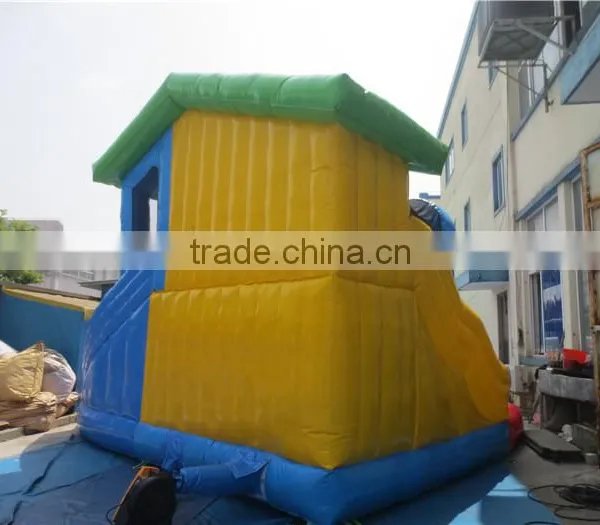 Used Inflatable Water Slide With Swimming Pool Quality Choice photo-6