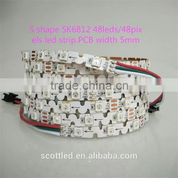Flexible Rgb Led Strip 5mm PCB With Smd 5050 Rgb Non-waterproof Sk6812 Mini Led Strip Supplier's Choice photo-3