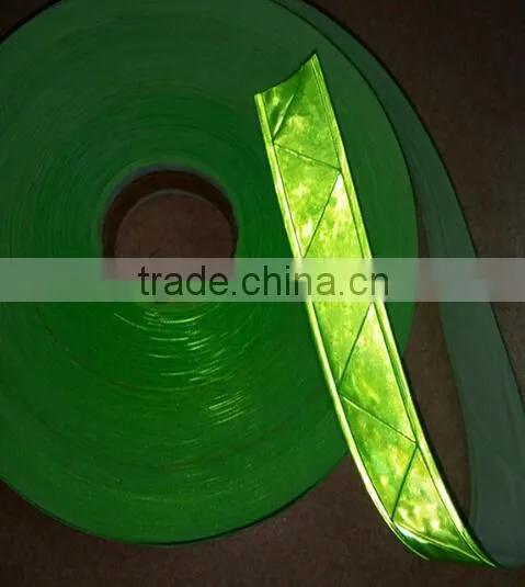 Reflective Strip of PVC Reflective Cloth Material Tape photo-4