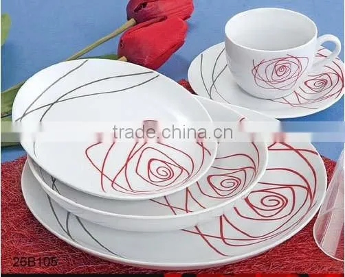 Royal Classic Porcelain Dinnerware Portuguese Ceramic Dinnerware photo-4