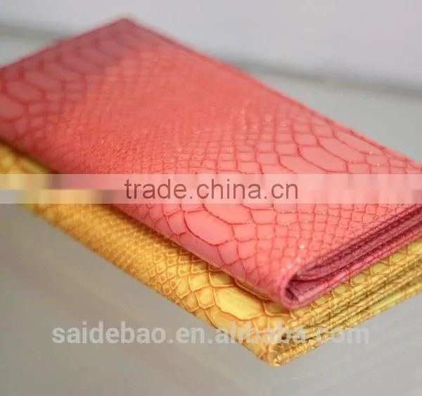 Elegant Gloss ou Leather Ladies Long Purse,best Selling Christmas Gift photo-3