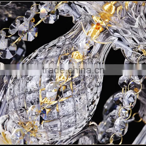Crystal Glass Pendant Lamp Wedding Centerpiece Decoration Chandelier in China 81043 photo-3