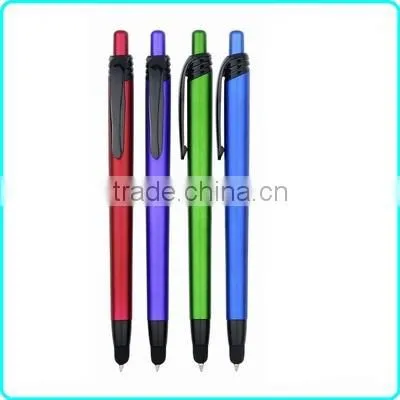 Promotional Metallic Ball Pen With Touch Screens Stylus Pen Smatphone Pen