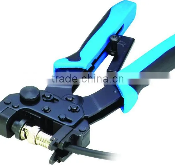 Professional Compression Crimping Tool for F BNC RCA Connector
