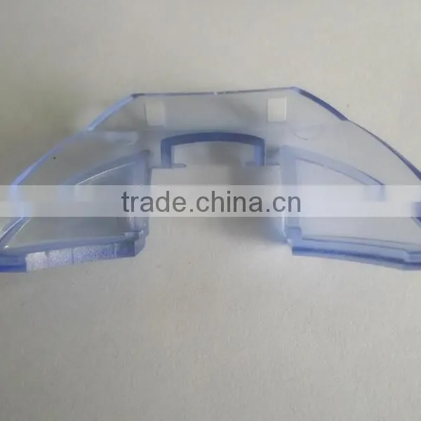 2016 Plastic Injection Molded Design Blue Transparent Plastic Parts photo-2