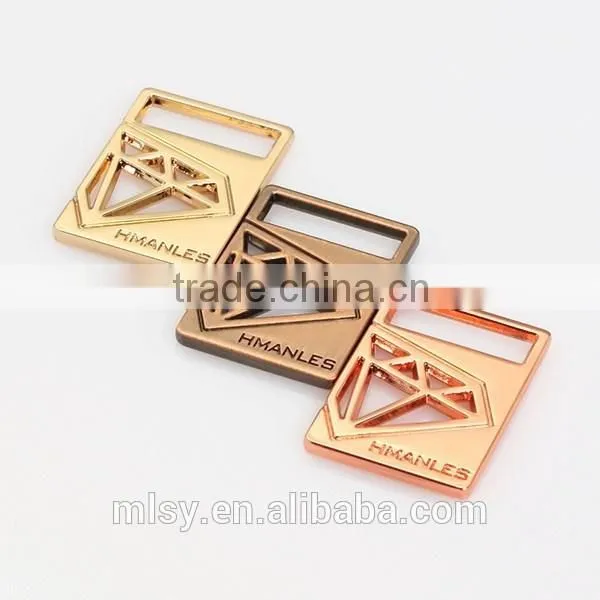 Popular Custom Clothing Metal Logo Label for Garment Brightness E1-80001 photo-3