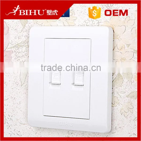 Best Factory Outlet RJ11/telephone RJ45/data Network Single/double Wall Socket Universal Standard photo-4