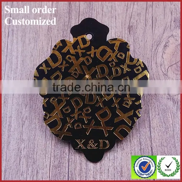 Fashion Fancy Small Folded Paper Jeans Luggage Hang Tag photo-5