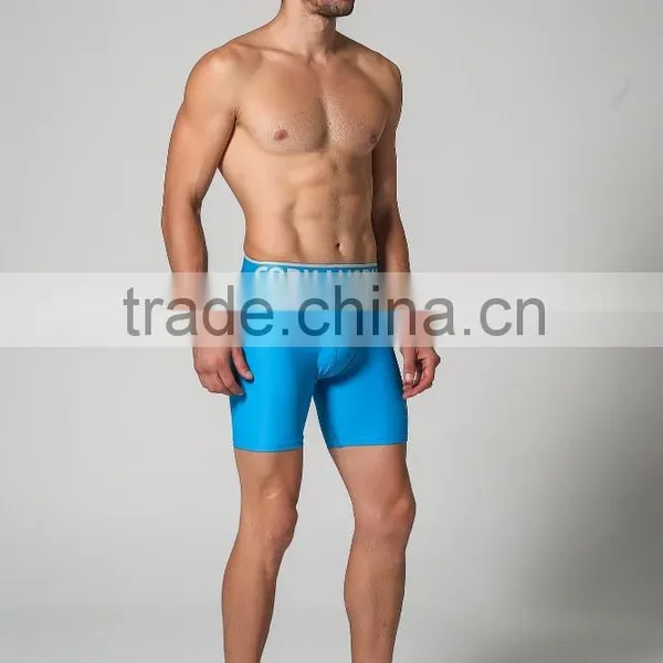 Wholesale Blue Custom Mens Running Shorts for Male photo-5