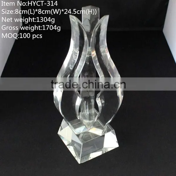 Cheap Creative Custom Pure Handmade Crystal Trophy photo-3