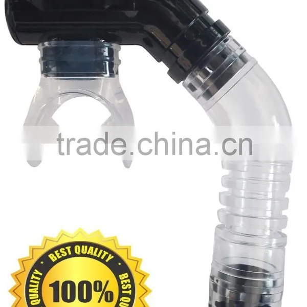Mask and Snorkel Set for Adults - Anti-Fog Glass, Purge Valve, Snorkeling Splash Cap photo-5