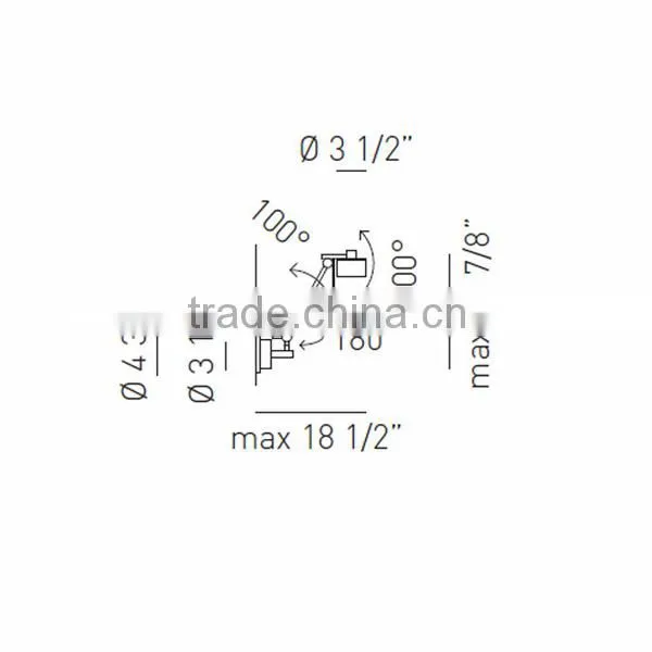 0815-11 Modern New Desig High Quality Adjustable Wall Lamp for Home Decoration photo-2